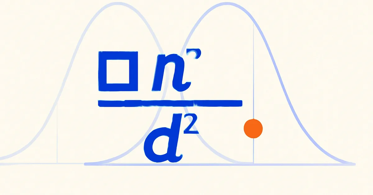 Calculer la taille d'échantillon d'un test A/B : la méthode pas-à-pas